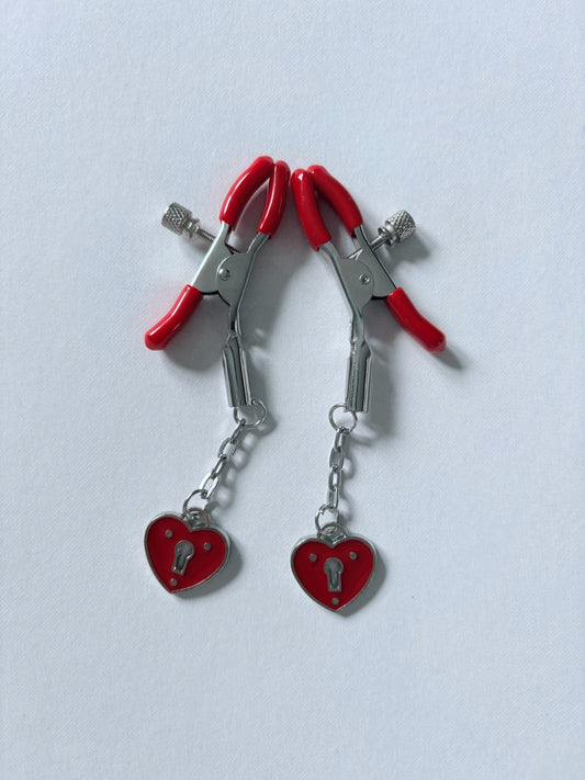 Heart Nipple Clamps