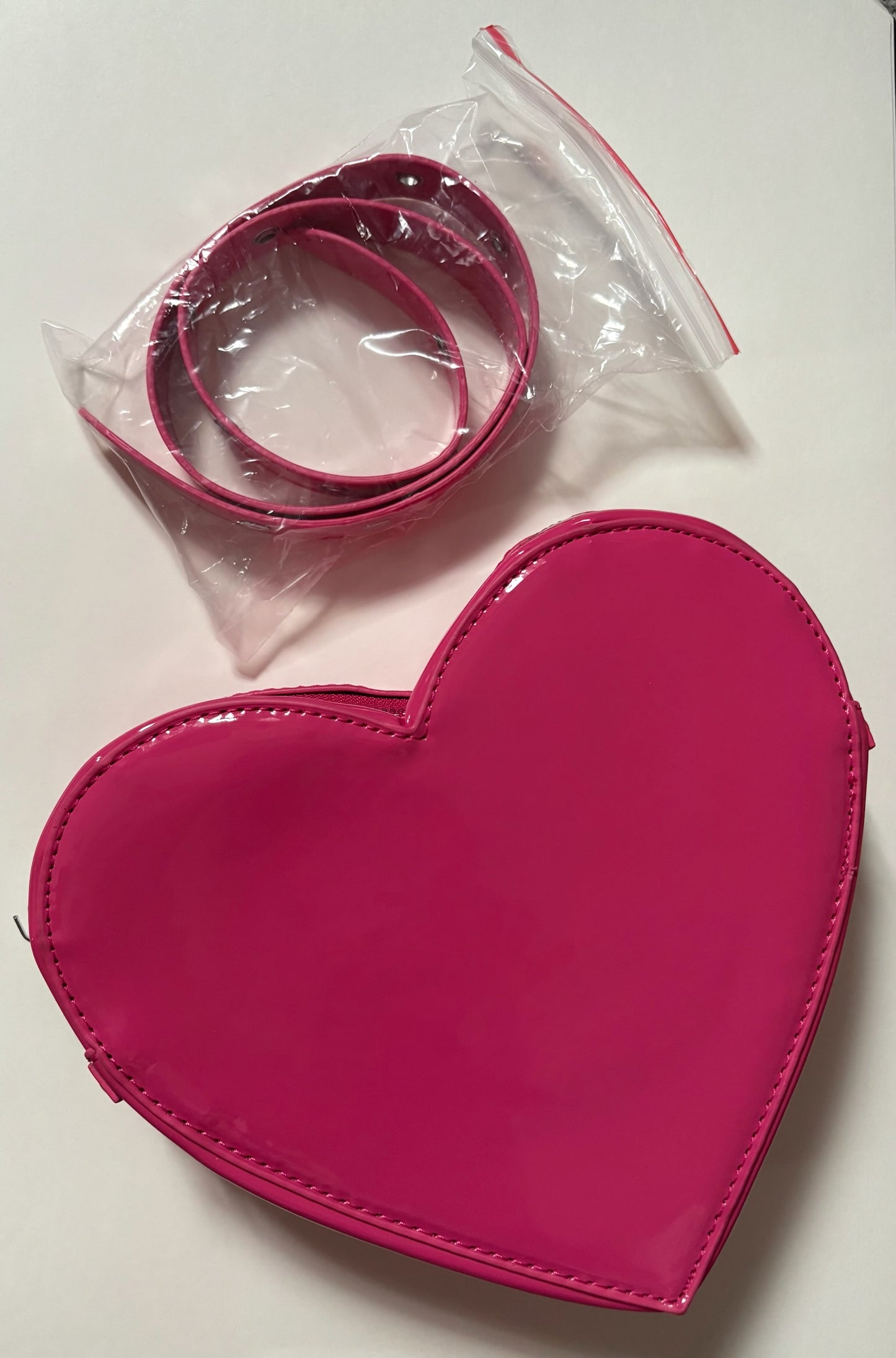 Pink Heart Handbag